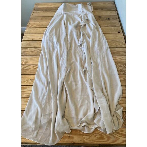 NWT Birdy Grey Winnie Strapless Dress Size 1X Women’s Champagne - Picture 1 of 6